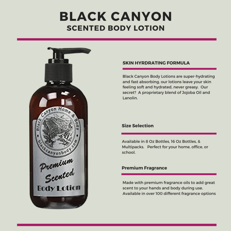 Black Canyon Vanilla Sweet Suede Scented Body Lotion (3 Pack)