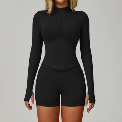 2/3PCS Seamless Yoga Set Gym Workout Suits Athletic Wear Women Legging Fitness Bra Crop Top Long Sleeve Sports Suits Sportswear