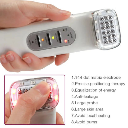 RF Beauty Device Radio Frequency Rechargeable Skin Tightening Machine Wrinkle Reduction Face Lifting Anti Aging Home Use Facial