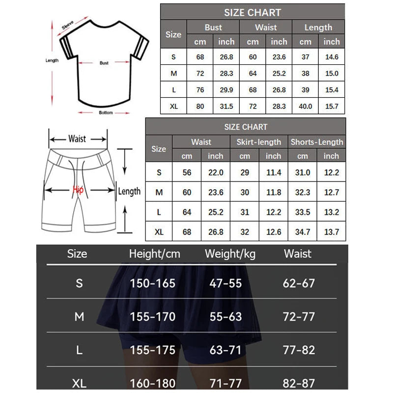 Women Two Pieces Fitness Yoga Set Summer Solid Color Running Suit Female Breathable Yoga Tennis Clothes Short Sportswear