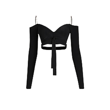 Latin Dance Tops Women Long Sleeves Tops Flower Split Skirt Rumba Samba Tango Dance Performance Wear Practice Dresses DNV19068