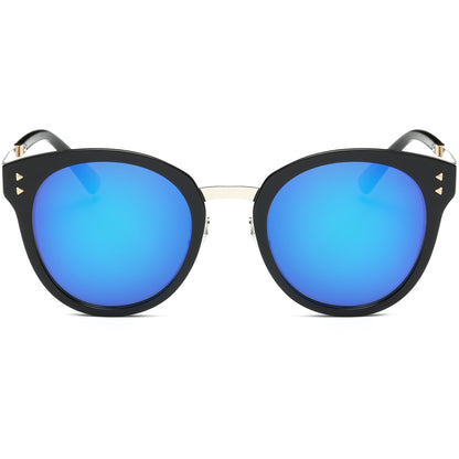 Women Polarized Round Cat Eye Sunglasses