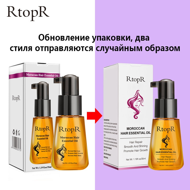 Moroccan Prevent Hair Loss Product  Hair Growth Essential Oil Easy To Carry Hair Care Nursing 35ml Both male and female can use