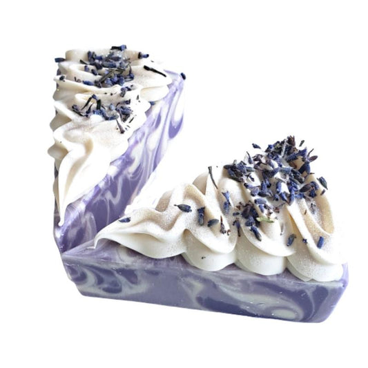 Lavender Essential Oil Soap Cake