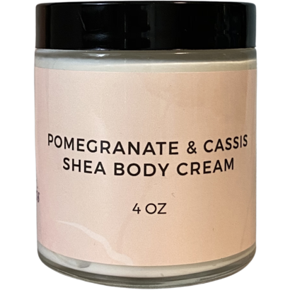 Pomegranate and Cassis Shea Body Cream