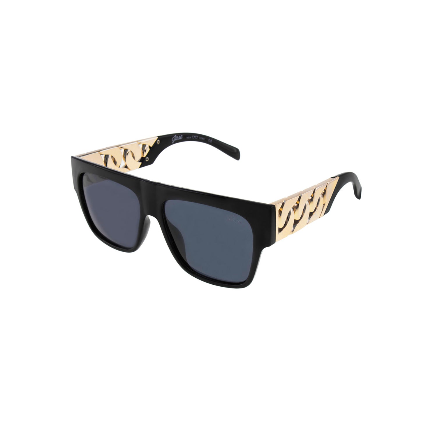 Jase New York Cache Sunglasses in Gloss Black