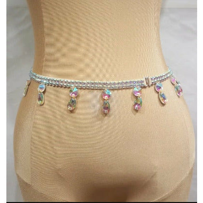Belly Dance Accessories Rhinestone Waists Belt Female For Dance Belly Chain Jewelry Body Chain Bellydance Belt
